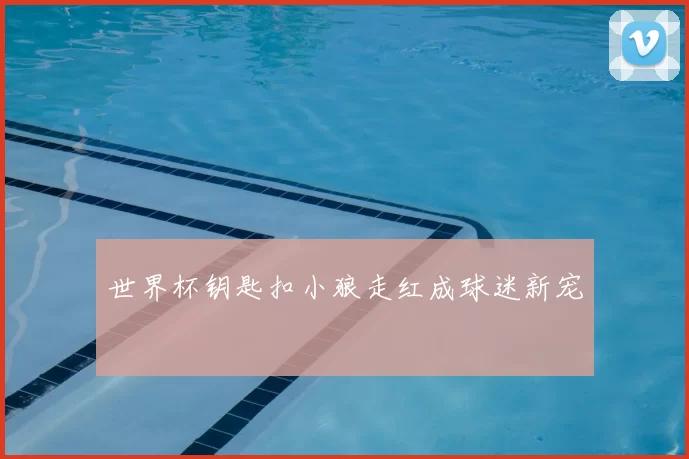 世界杯钥匙扣小狼走红成球迷新宠