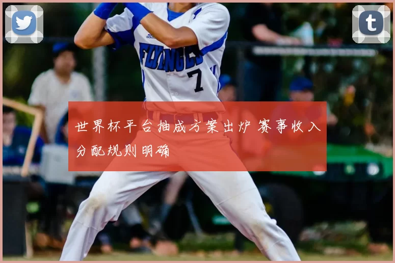 世界杯平台抽成方案出炉 赛事收入分配规则明确